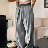 Riolio Men'S Casual Pants with a Relaxed Fit And Elastic Waistband, Featuring Contrasting Colors.