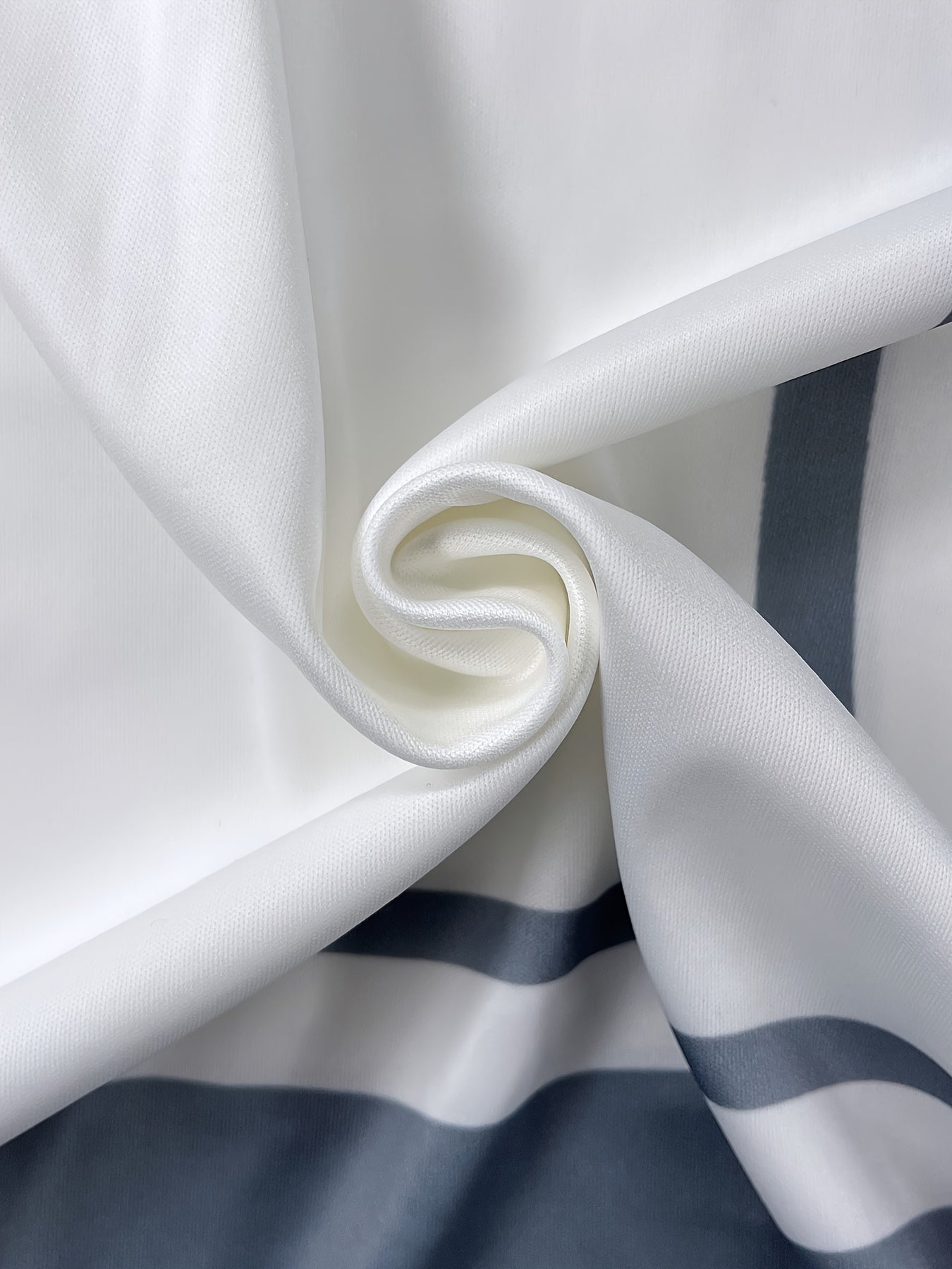 Riolio Men's Fashion Long-sleeved Trouser Suit, Classic Simple White and Gray Two-color Stitching Print Graphic Print Design, Men's Breathable Skin-friendly Long-sleeved Trouser Suit