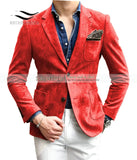 Riolio Flannel Brown Men's suit Fashion Green Jacket Blazer Prom Party Dinner Black Business Coffe Waistcoat Tuxedo  Jacket For Wedding