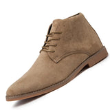 Riolio Fashion Pointed Toe Leather Boots Cheap Men Winter Boots Winter Shoes For Men Male Boots Mens Ankle Boots Zapatos Hombre