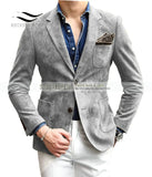 Riolio Flannel Brown Men's suit Fashion Green Jacket Blazer Prom Party Dinner Black Business Coffe Waistcoat Tuxedo  Jacket For Wedding