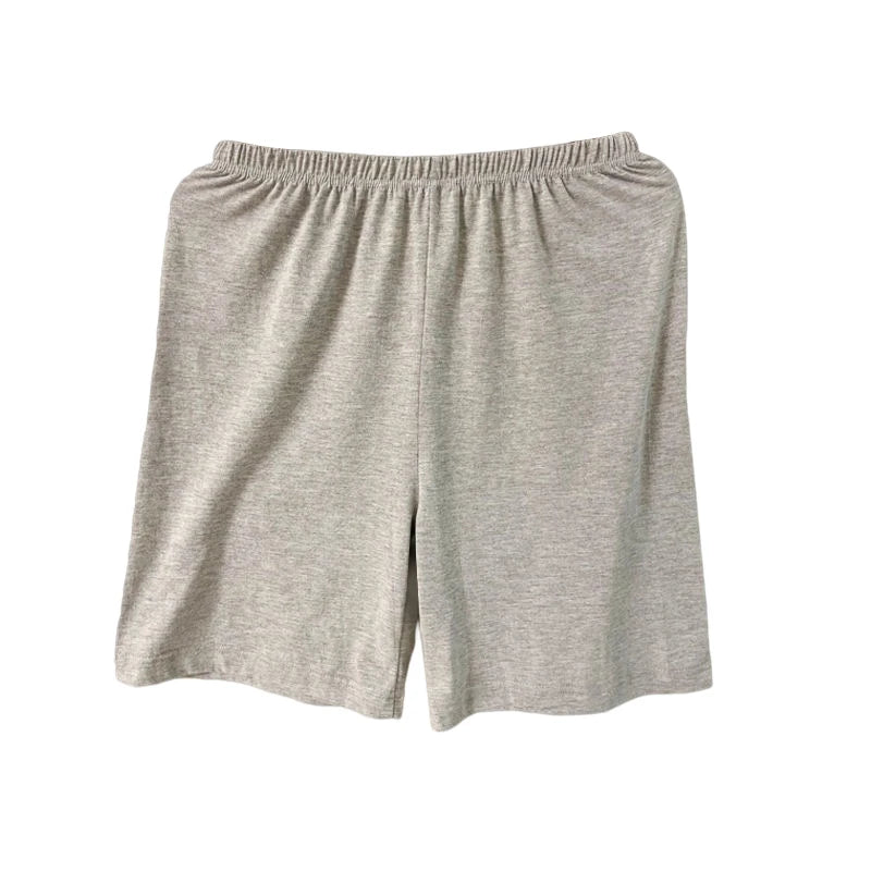Riolio Home Pajama Shorts Mens Sleepwear Sexy Elastic Sleep Bottom Cotton Comfortable Breathable Boxers Casual Male Solid Underpants