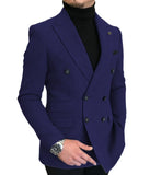 Riolio Formal New Burgundy Red Grey Lapel Tux Men Slim Fit Suits Coat Jacket Custom Made For Wendding Party Woolen cloth