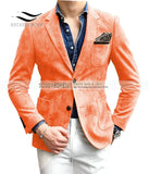 Riolio Flannel Brown Men's suit Fashion Green Jacket Blazer Prom Party Dinner Black Business Coffe Waistcoat Tuxedo  Jacket For Wedding