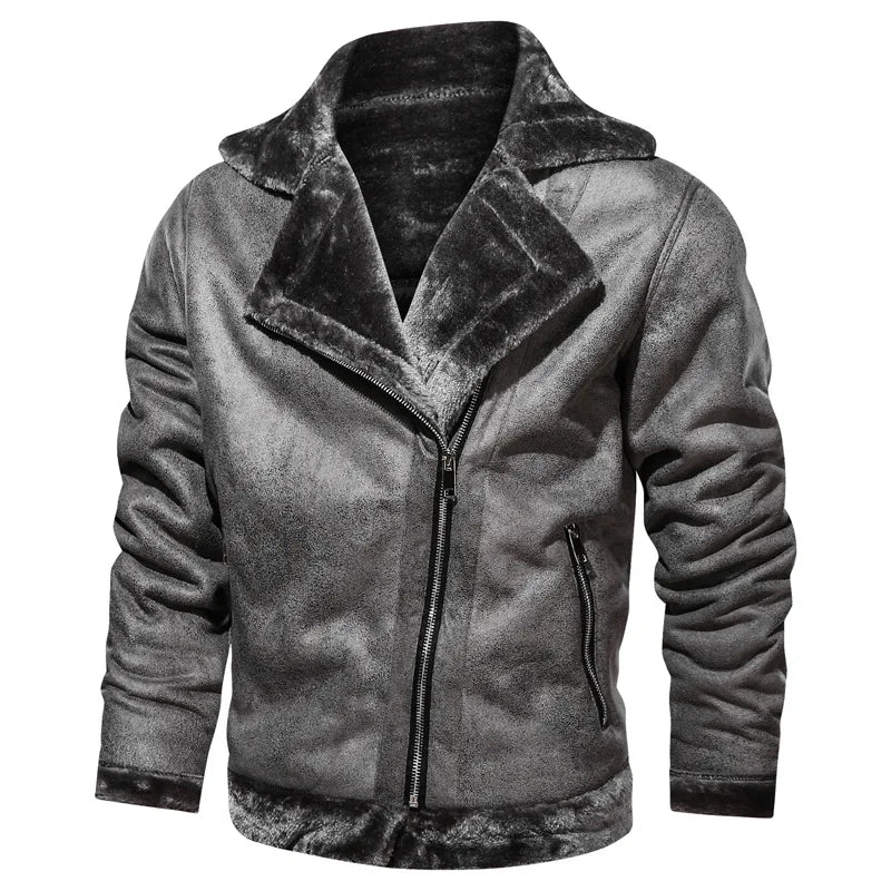 Riolio Mens High Quality Leather Jackets Business Slim Genuine Leather Bomber Jacket Men Real Leather Flights Jacket Black Pilot Coats