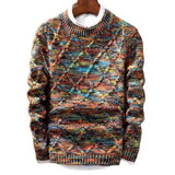 Riolio Autumn Winter Men's Casual Sweater Slim Fit Pullover Male Long Sleeve Clothes Jacket Male Fashion Knitted Sweaters Men Clothing