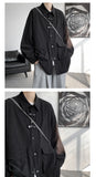 Riolio Corduroy Shirt Men Casual Turn Down Button Long Sleeve Shirts Streetwear Leisure Luxury Clothing Chemise Homme