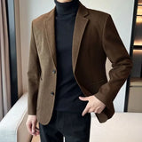 Riolio fashion suits for men 2 Piece Outfit Set Man Blazer Business Big Size Full Suit for Men Grey Luxury Ceremony Classic Elegant High Quality Jackets