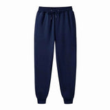 Riolio Men's Sweatpants Spring Autumn Fleece Pants Sport Long Pants Casual Drawstring Pockets Trousers Oversize Sweatpants For Men