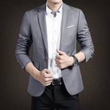 Riolio prom suit New Arrival Luxury Men Blazer New Spring Fashion Brand Slim Fit Men Suit Terno Male Business Jackets Coat