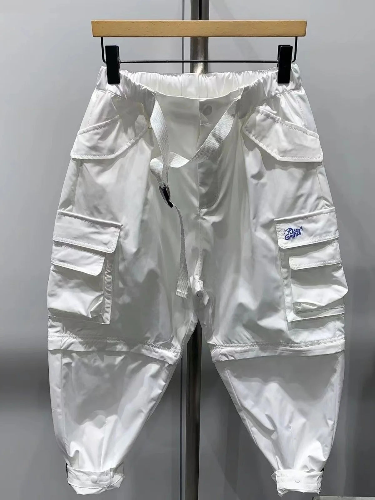 Riolio American Sle Men's Outdoor Work Pants Multiple kets Cuffed Loose Sports Casual Trousers Harlan Long Pants
