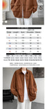 Riolio Corduroy Shirt Men Casual Turn Down Button Long Sleeve Shirts Streetwear Leisure Luxury Clothing Chemise Homme