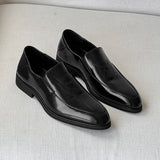 Riolio Brand design men's derby shoes Moccasins men's loafers thick soled casual men's social formal shoes