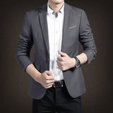 Riolio prom suit New Arrival Luxury Men Blazer New Spring Fashion Brand Slim Fit Men Suit Terno Male Business Jackets Coat