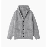 Riolio American-style autumn/winter streetwear unisex trendy hooded knit sweaters for couples with loose-fit retro Harajuku casual tops