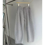 Riolio Korean Casual Sports High-end Suit Autumn Sweatshirt Fake Two-piece Spring Fashion Trend Casual Loose Suit Aesthetic Academy