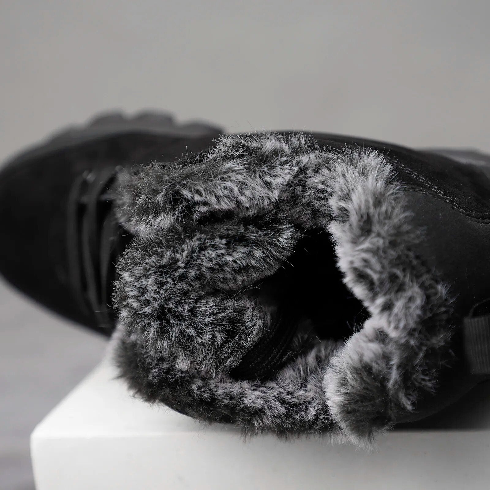 Riolio Men Snow Boots Winter Outdoor Walking Shoes light Sneakers for Men Winter Shoes Botines Tenis Mens Hiking Ankle Boots Footwear