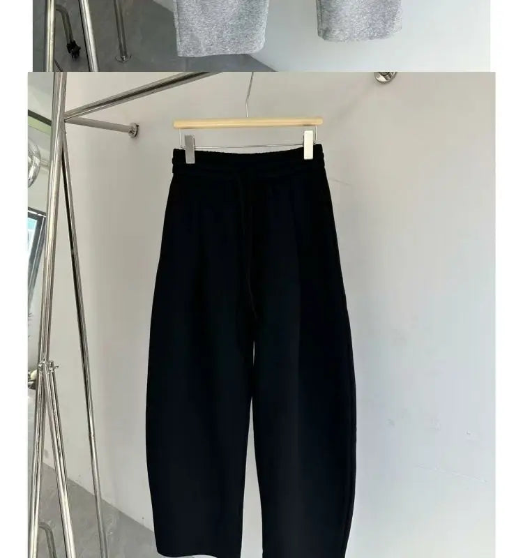 Riolio Korean Casual Sports High-end Suit Autumn Sweatshirt Fake Two-piece Spring Fashion Trend Casual Loose Suit Aesthetic Academy