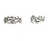 Riolio Punk Irregular Thorns Couple Rings Retro Hip-hop Personality Adjustable Finger Ring for Men Women Lovers Jewelry Gifts