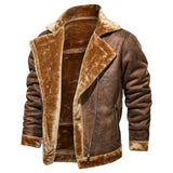Riolio Mens High Quality Leather Jackets Business Slim Genuine Leather Bomber Jacket Men Real Leather Flights Jacket Black Pilot Coats
