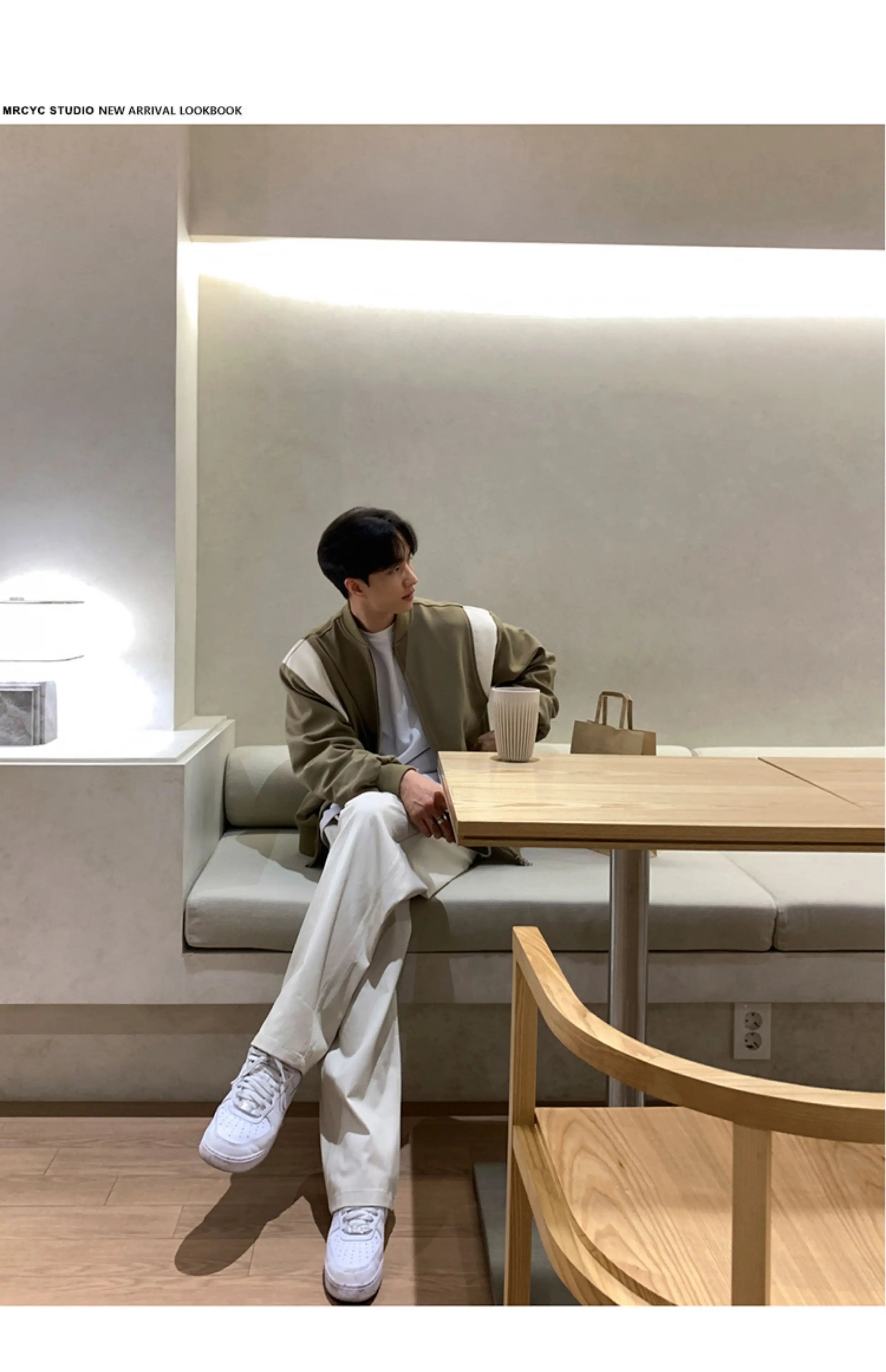 Riolio Korean Style High-end Straight-leg Casual Pants Men's Spring Summer Loose Trousers American 2025 New Trendy Wide-leg Pants Chic