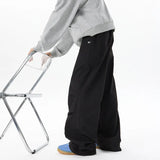 Riolio New Spring Men Pants Casual Loose Wide Leg Trousers fashion Comfort Fit Floor Sweeping Long Drop Pants Relaxed Streetwear