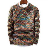 Riolio Autumn Winter Men's Casual Sweater Slim Fit Pullover Male Long Sleeve Clothes Jacket Male Fashion Knitted Sweaters Men Clothing