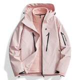 Riolio Men's Outdoor New Jacket Autumn Waterproof Windproof Assault Suit Men Women Three in One Two-piece Set Men's Brand Hiking Suit