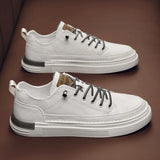 Riolio Men's Leisure Classic Sports Shoes Platform: A New Comfortable Flat Shoe for Sliding Men's Sports Shoes