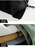 Riolio Outdoor Sleeveless Coats Vests Male Warm Cotton Waistcoat Autumn Jackets Thick Vests Man Classic  Lamb Cashmere Men Fleece Vest