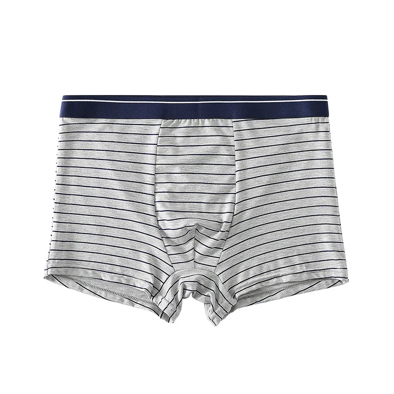Riolio Men's Star Boxer Shorts Comfortable Striped Underwear Sexy Hombre Dot Panties Male Lingerie Breathable Boxers Shorts