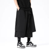 Riolio Mens Harem Joggers Men Cargo Pants Loose Hip Hop Casual Trousers Fashion Men Woman Calf-Length Pants Streetwear