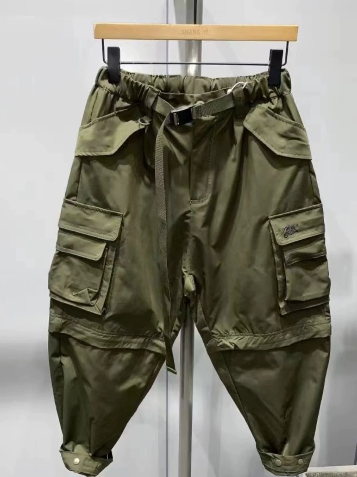 Riolio American Sle Men's Outdoor Work Pants Multiple kets Cuffed Loose Sports Casual Trousers Harlan Long Pants