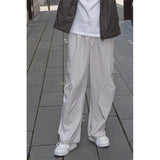 Riolio Summer Casual Pants Men Fashion Black Straight Pants Men Streetwear Hip-hop Loose Cargo Pants Mens Joggers Trousers M-3XL