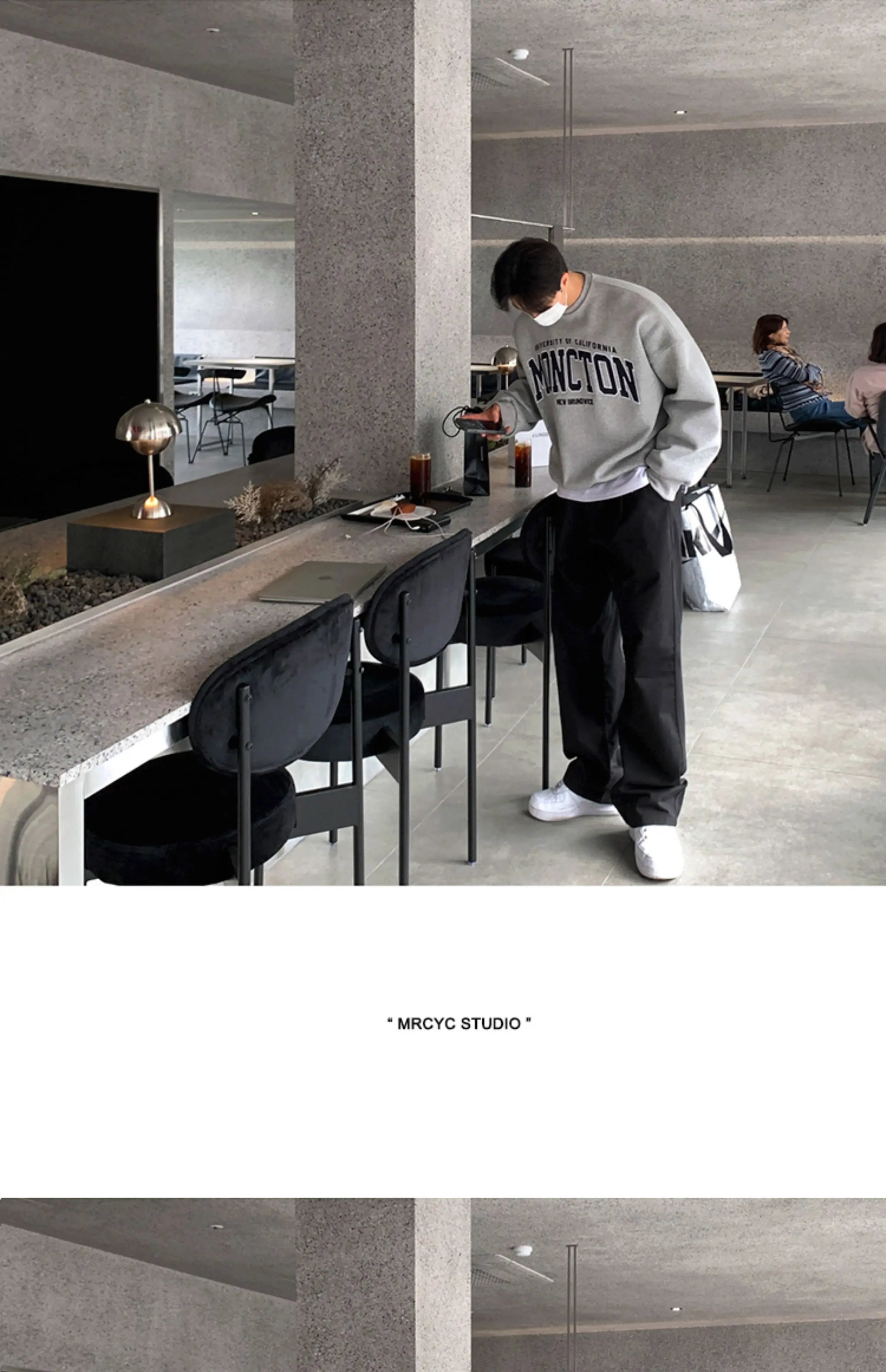Riolio Korean Style High-end Straight-leg Casual Pants Men's Spring Summer Loose Trousers American 2025 New Trendy Wide-leg Pants Chic