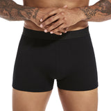 Riolio 6pcs pack Black Boxer Shorts Men Underwear Soft Breathable Male Underpants for Men Homme Boxershorts Slips Panties