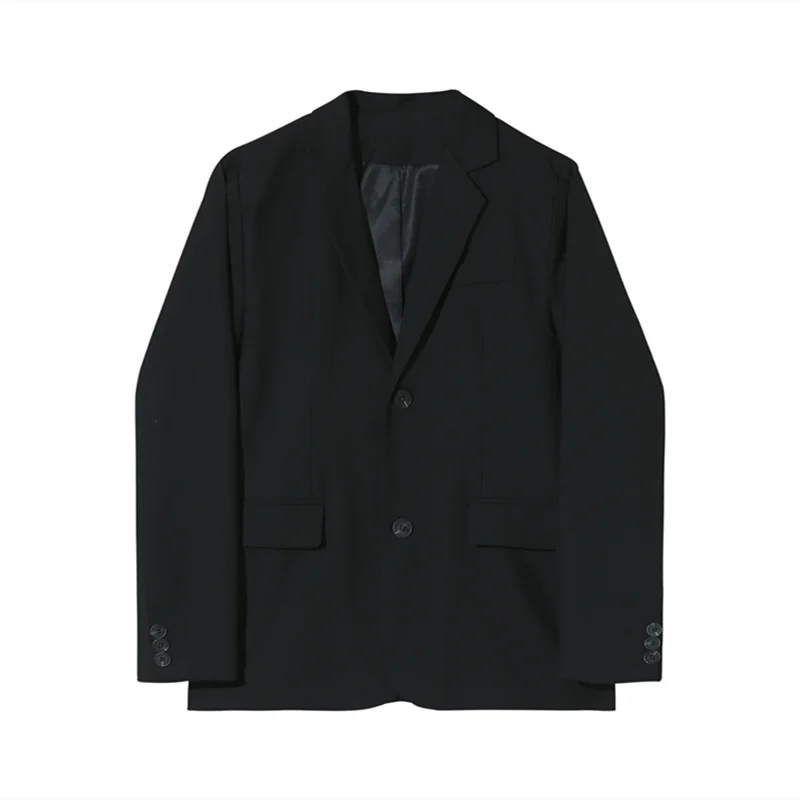 Riolio Casual Leisure Men's Suit Set High School Student Sle Versatile JK Class orm Jaet Straight Cut Casual Long Sve