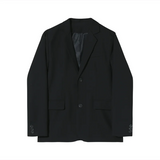 Riolio Casual Leisure Men's Suit Set High School Student Sle Versatile JK Class orm Jaet Straight Cut Casual Long Sve