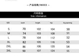 Riolio High quality Jeans Leopard Personality design Pockets Jeans Male American Style High Street Denim Pants Classic Denim Trousers