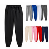 Riolio Men's Sweatpants Spring Autumn Fleece Pants Sport Long Pants Casual Drawstring Pockets Trousers Oversize Sweatpants For Men
