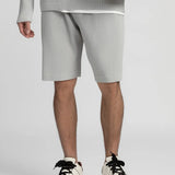 Riolio Summer Shorts Men Oversized Fashion Casual Pleated Shorts Men Japanese Streetwear Loose Ice Silk Shorts Mens Beach Shorts M-2XL