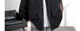 Riolio Corduroy Shirt Men Casual Turn Down Button Long Sleeve Shirts Streetwear Leisure Luxury Clothing Chemise Homme