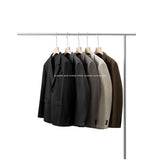 Riolio Simple Button Wooolen Coat Casual Wool Suit Jacket Men's Autumn Winter American High-end Business Casual Thick Wool Suit Top
