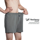 Riolio Men's 100% Cotton Boxer Shorts Foreskin Underwear High Waist Big Underpants Casual Plaid Plus Size Aro Alo Allo Pants M-3XL