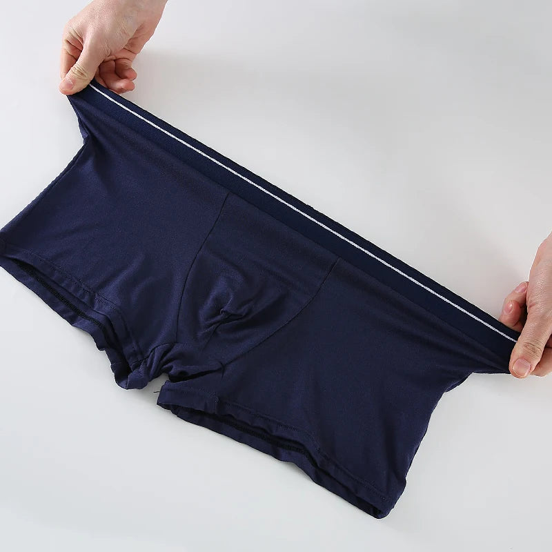 Riolio Men's Star Boxer Shorts Comfortable Striped Underwear Sexy Hombre Dot Panties Male Lingerie Breathable Boxers Shorts