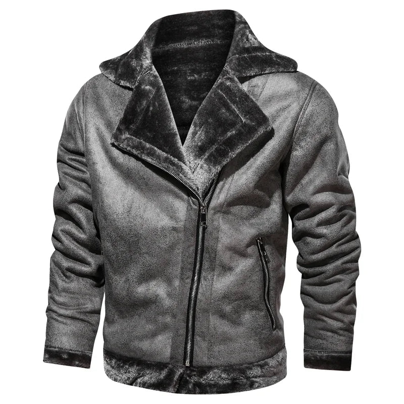 Riolio Mens High Quality Leather Jackets Business Slim Genuine Leather Bomber Jacket Men Real Leather Flights Jacket Black Pilot Coats