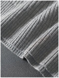 Riolio New Popular Preppy Style Men Sweater Vest Casual Knitted Streetwear Solid Color V Neck Waistcoat Leisure High Quality Knitwear