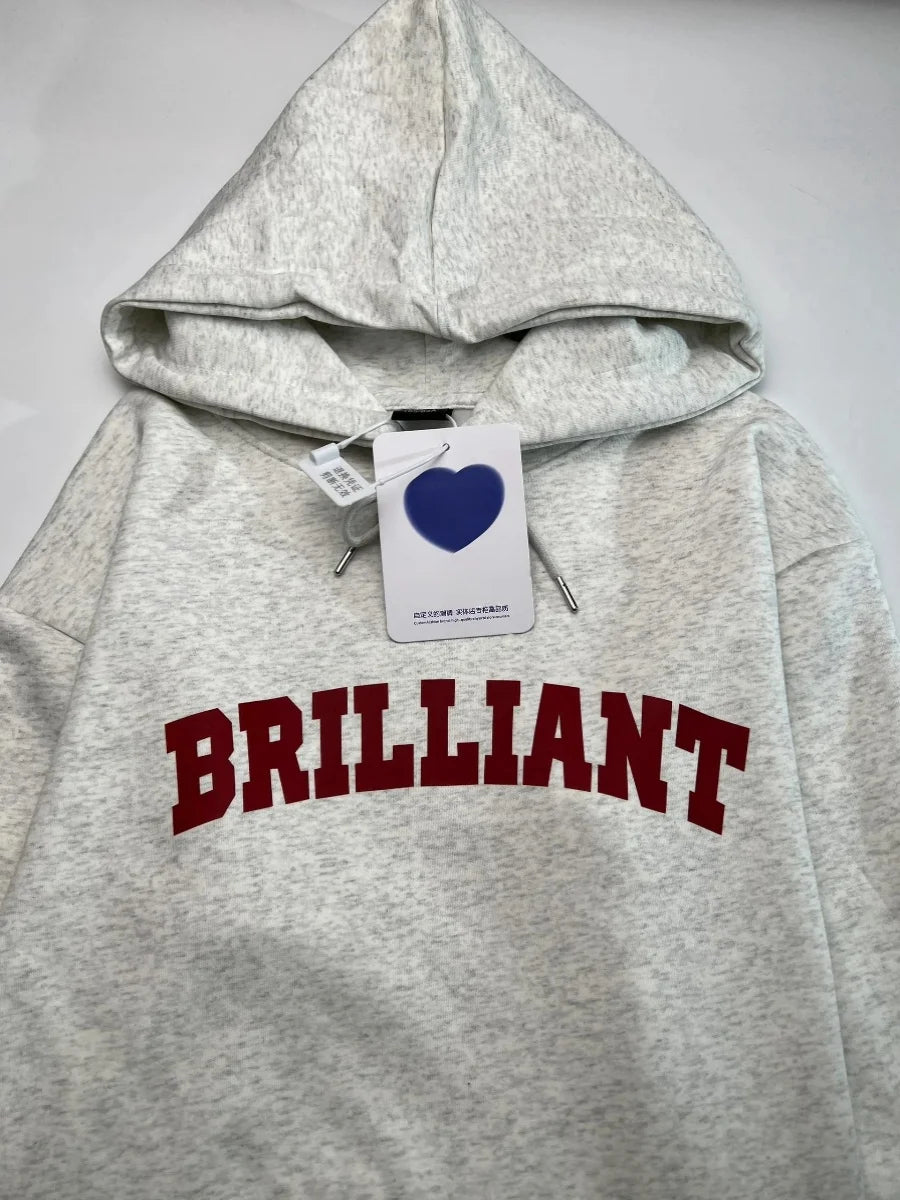 Riolio Trendy Loose Fit Hoodie Sweatirt Thin ex Spring Autumn Outerwear Casual Streetwear Long Sve Printed UV Protection