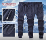 Riolio Hooded Sweat shirt+Pant 2-piece Sets Men Set Sports Suit Fleece Thickened Sportswear Casual Men Tracksuit Winter male Tracksuit