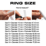 Riolio New 8mm Wide Stainless Steel Rings Titanium Couple Rings Deformable Mesh Accessories for Women Men Jewelry Wedding Gift